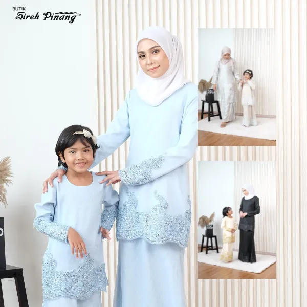BAJU KURUNG MODEN AVALYN (KIDS)