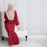 BAJU KURUNG PAHANG PESAK GANTUNG