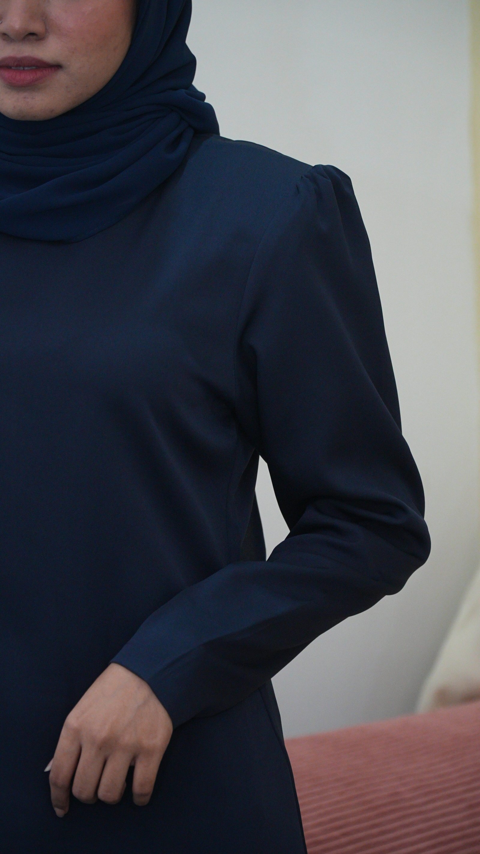 Kurung Moden Riani - Dark Blue