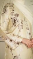 Kurung Pahang Tansilk - Rosy Yellow