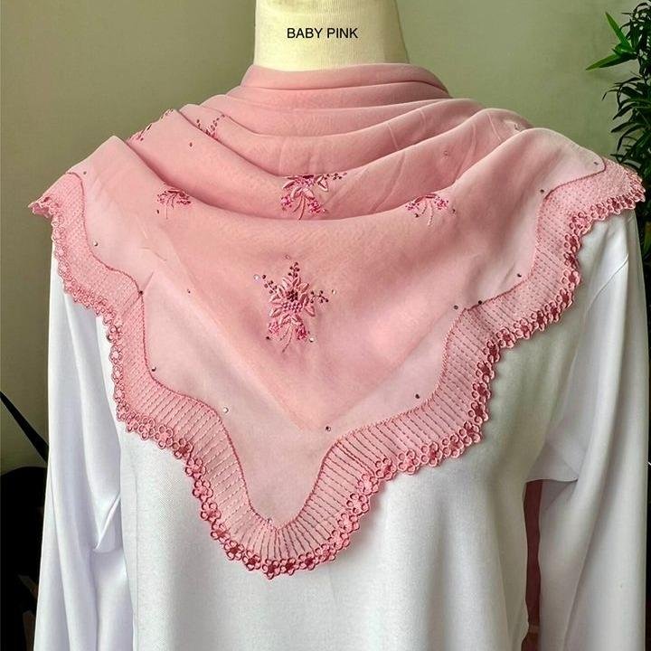 TUDUNG BAWAL SULAM KERAWANG DEENA