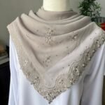 TUDUNG BAWAL SULAM KERAWANG LEENA