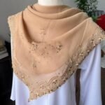 TUDUNG BAWAL SULAM KERAWANG LEENA