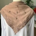 TUDUNG BAWAL SULAM KERAWANG LEENA