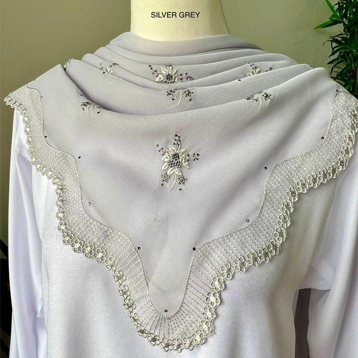 TUDUNG BAWAL SULAM KERAWANG DEENA