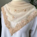 TUDUNG BAWAL SULAM KERAWANG LEENA